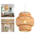 Load image into Gallery viewer, Woven Chandelier-  Bambo Handmade Zen Decor Ideas - Personal Hour for Yoga and Meditations 
