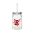 Load image into Gallery viewer, All you need is yoga and love - Mason jar for yoga smoothie - valentine gift for yogis - Personal Hour for Yoga and Meditations 
