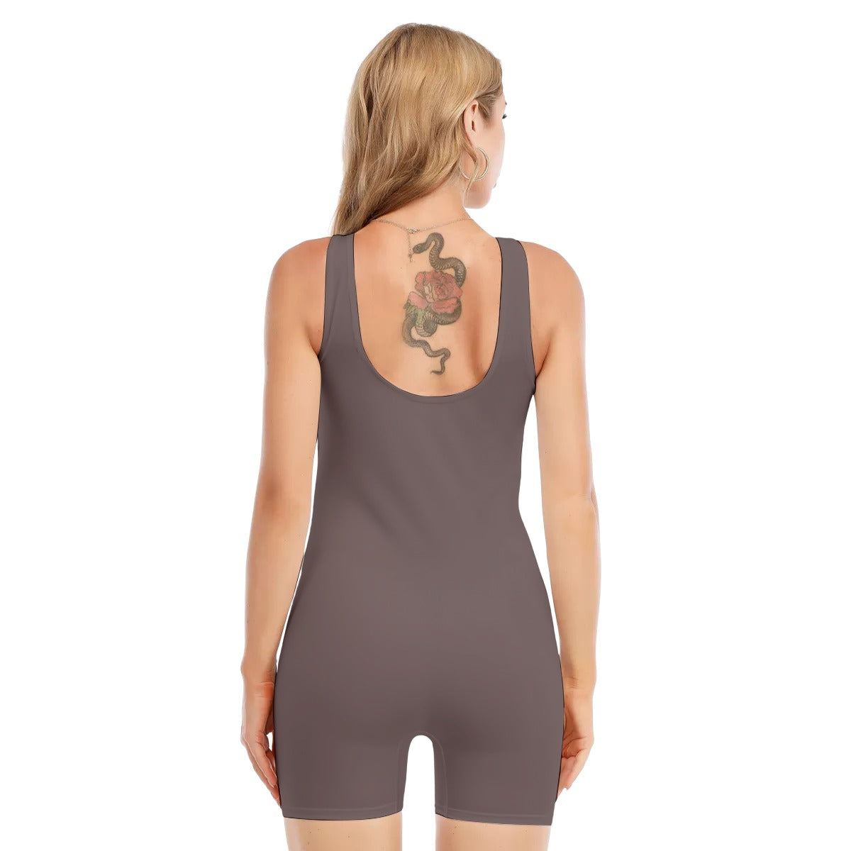 Aqua Yoga - Women's Sleeveless One-piece Swimsuit - Personal Hour for Yoga and Meditations 