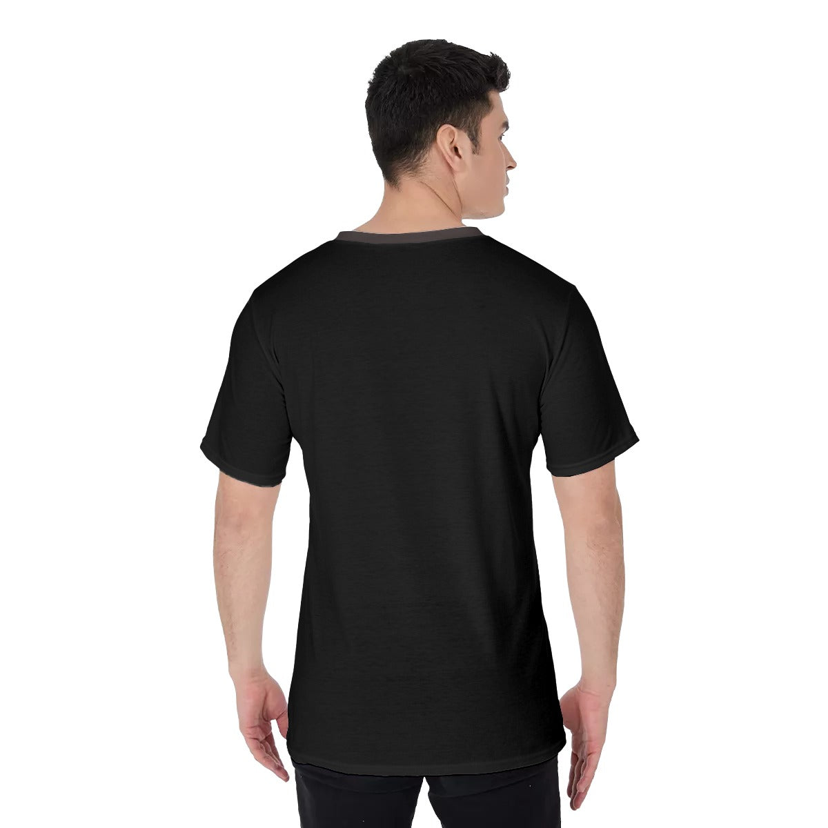 Premium V-Neck Yoga T-Shirt for Men - Personal Hour for Yoga and Meditations 