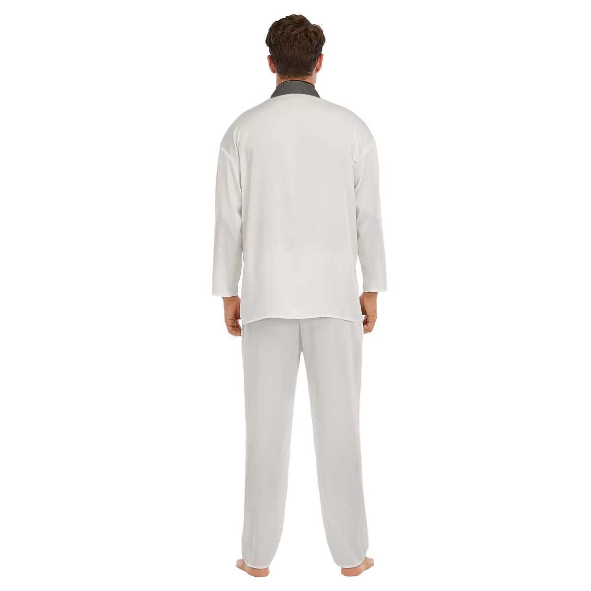 Meditation Clothes - Men's Silk Meditation Sets (Robe and Pants) - Personal Hour for Yoga and Meditations 