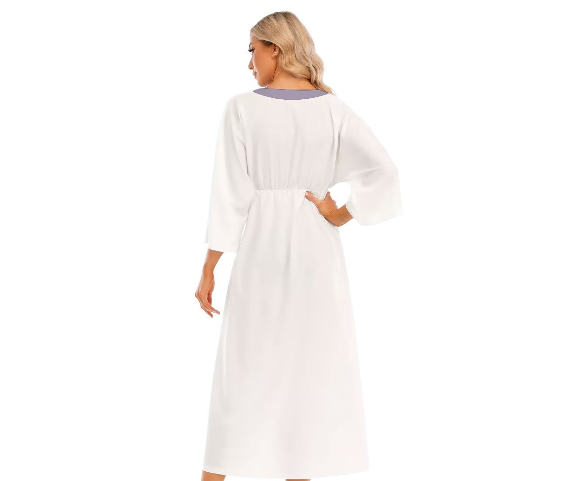 Zen White Dress - Soul Sign Yoga and Meditation Products - Personal Hour