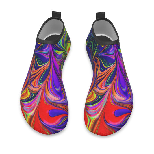 Colorful Yoga Shoes for Teen - Chakra Colors - Personal Hour for Yoga and Meditations 