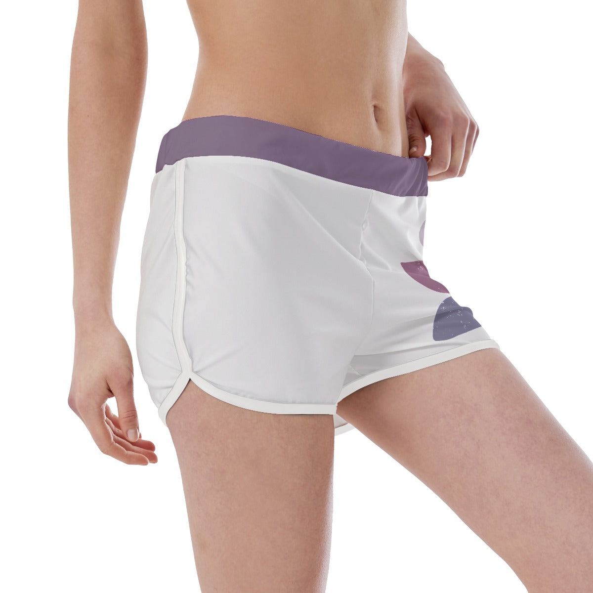 White Yoga Shorts for Teen - Personal Hour for Yoga and Meditations 