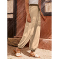 Load image into Gallery viewer, Meditation Pants for Women - Carrot Trousers - Personal Hour for Yoga and Meditations 
