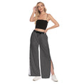Load image into Gallery viewer, Loose Side Slit Snap Button Yoga Trousers - Personal Hour for Yoga and Meditations 
