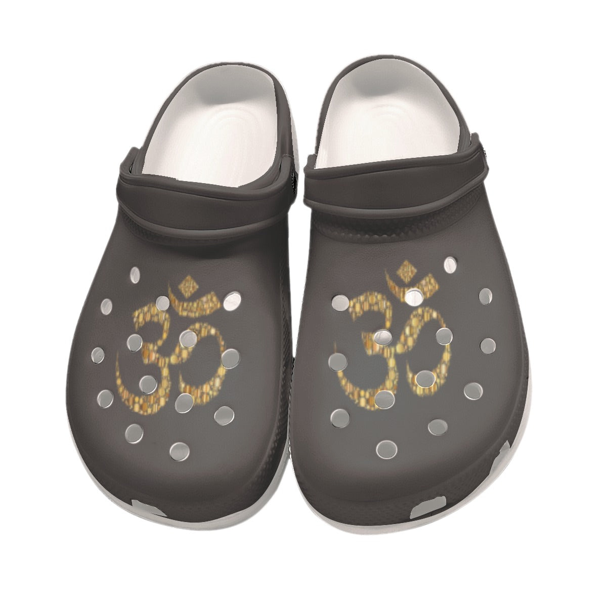 Aum (Om) Women's Classic Clogs - Zen Footwear - Meditation Gift Ideas - Personal Hour for Yoga and Meditations 