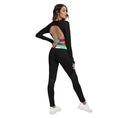 Load image into Gallery viewer, Colorful Teen Yoga Set With Backless Top And Leggings - Personal Hour for Yoga and Meditations 

