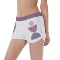 Load image into Gallery viewer, White Yoga Shorts for Teen - Personal Hour for Yoga and Meditations 
