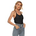 Load image into Gallery viewer, Criss-Cross Open Back Tank Yoga Top - Personal Hour for Yoga and Meditations 
