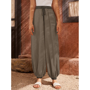 Open image in slideshow, Meditation and Zen Women&#39;s Carrot Pants - Light and Loose - Personal Hour 
