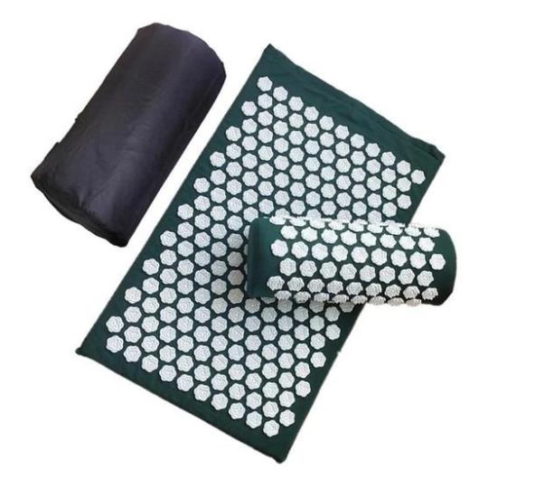 Acupressure Mat - Relieve Stress Back Body Pain Spike Yoga Mat - Personal Hour for Yoga and Meditations 