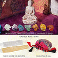 Load image into Gallery viewer, Meditation Gift Basket -  Healing Crystals Chakra Balance Kit - 17 Pc Starter Set - Personal Hour 
