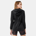 Load image into Gallery viewer, Sports jacket fitness sports yoga hooded top - Personal Hour for Yoga and Meditations 
