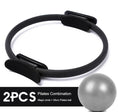 Load image into Gallery viewer, Yoga Ball Magic Ring Pilates Circle Exercise Equipment Workout Fitness Training Resistance Support Tool Stretch Band Gym - Personal Hour for Yoga and Meditations 
