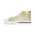 Load image into Gallery viewer, Men's High Top Sneakers - Christmas Lights - Personal Hour for Yoga and Meditations 
