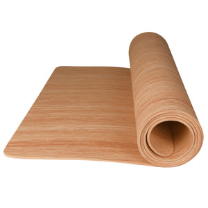 Open image in slideshow, Luxury wood grain yoga mat - Personal Hour for Yoga and Meditations 
