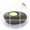 Load image into Gallery viewer, Meditation and Zen Gift - Pebbles yoga candlestick candle holder decoration - Personal Hour for Yoga and Meditations 
