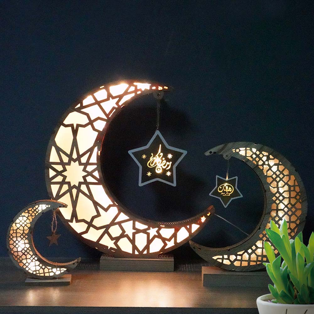 Decorative Moon Lights For New Ramadan Festival - Personal Hour for Yoga and Meditations 