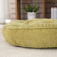 Load image into Gallery viewer, Corduroy solid color padded cushion - Personal Hour for Yoga and Meditations 
