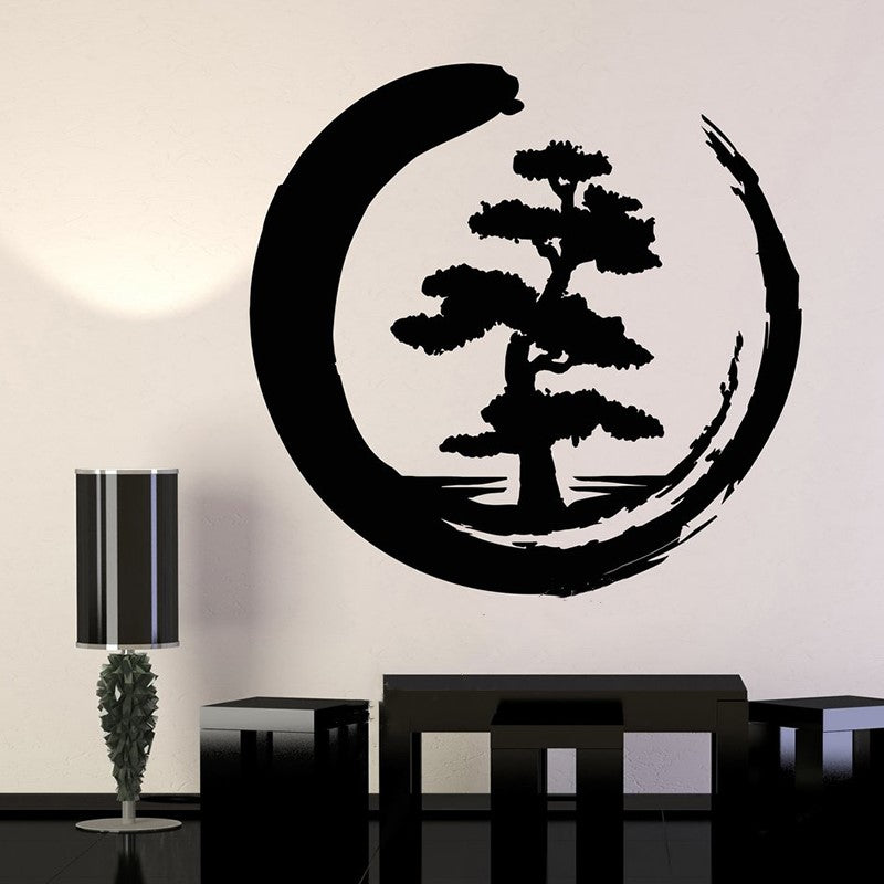 Zen Decor Idea - Oriental Zen Classical Wall Stickers Yoga and Meditation Products - Personal Hour
