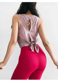 Load image into Gallery viewer, Breathable split running yoga blouse - Personal Hour for Yoga and Meditations 
