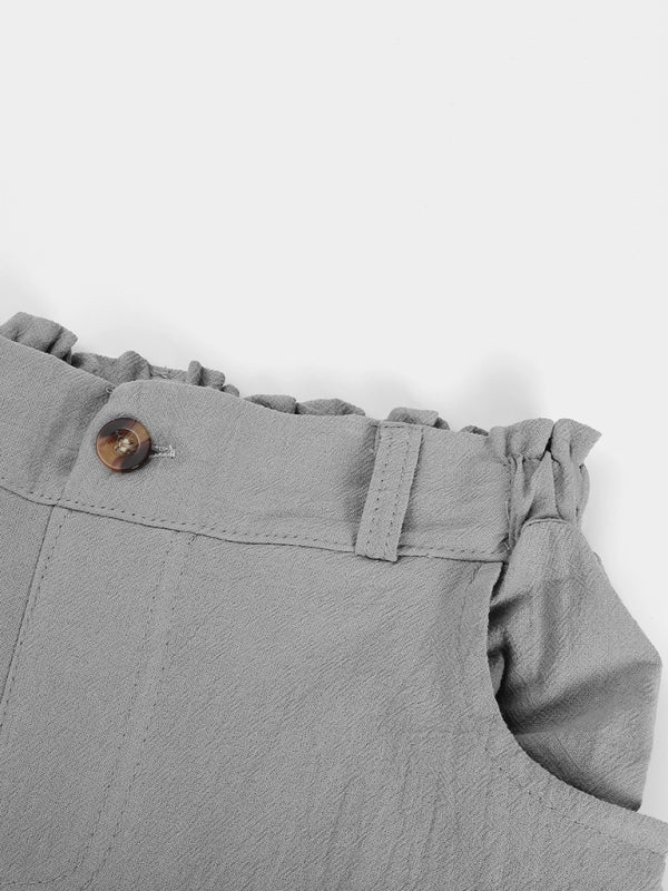 Yoga Cotton Loose Pocket Drawstring Pants - Personal Hour for Yoga and Meditations 