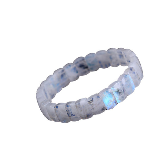 Stone Accessories - Blue Moonstone Bracelet - Personal Hour for Yoga and Meditations 