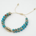 Load image into Gallery viewer, Stone Accessories - Blue Emperor Stone Bracelet - Personal Hour for Yoga and Meditations 
