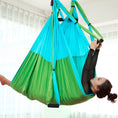 Load image into Gallery viewer, Yoga Hammock Set with Extension belt and Carry Bag Flying Swing Home Gym Hanging Belt - Personal Hour for Yoga and Meditations 
