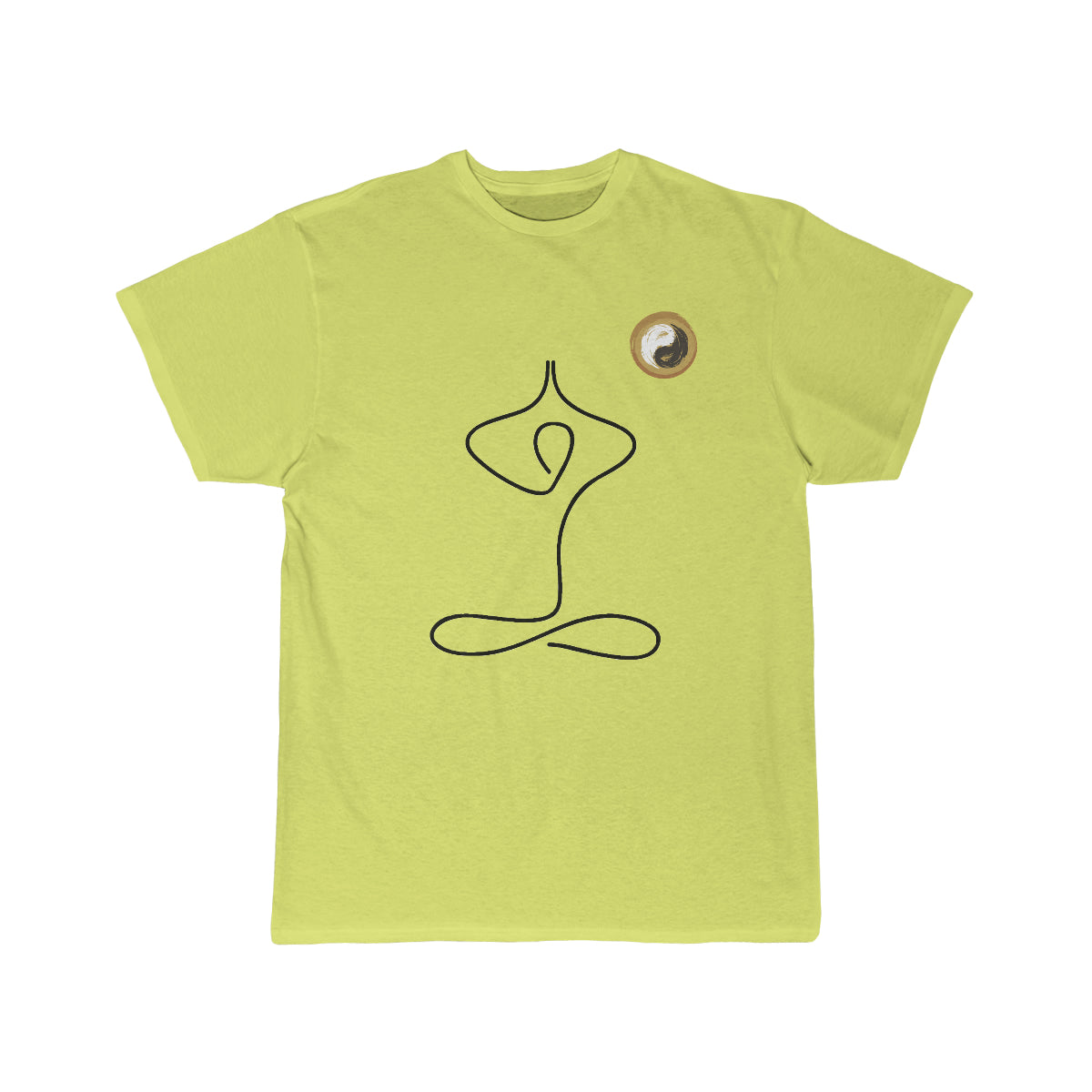 Conformable unisex short sleeve yoga tee - Personal Hour for Yoga and Meditations 