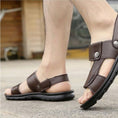 Load image into Gallery viewer, Leather Yoga Sandals for Men - Zen Footwear - Personal Hour 
