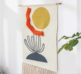 Load image into Gallery viewer, Zen Decor Ideas - Nordic tapestry decoration hand-woven cotton - Personal Hour for Yoga and Meditations 
