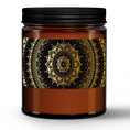 Load image into Gallery viewer, Zen Natural Wax Candle in Amber Jar - 9oz Aromatherapy - Personal Hour for Yoga and Meditations 
