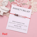 Load image into Gallery viewer, Anxiety Relief Bracelet Rose Quartz - Personal Hour for Yoga and Meditations 
