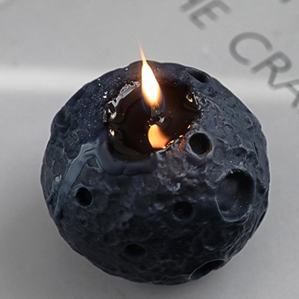 Decorative Fragrance Candle Handmade Wax Creative Moon Fragrance Scented Candle - Zen Decor Ideas - Personal Hour for Yoga and Meditations 