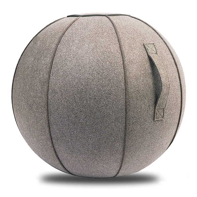 Yoga Ball Chair with Cover and Pump - Personal Hour for Yoga and Meditations 