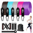 Load image into Gallery viewer, Pilates Bar and Fitness Resistance Band Pull Rope Yoga Elastic Band - Personal Hour for Yoga and Meditations 
