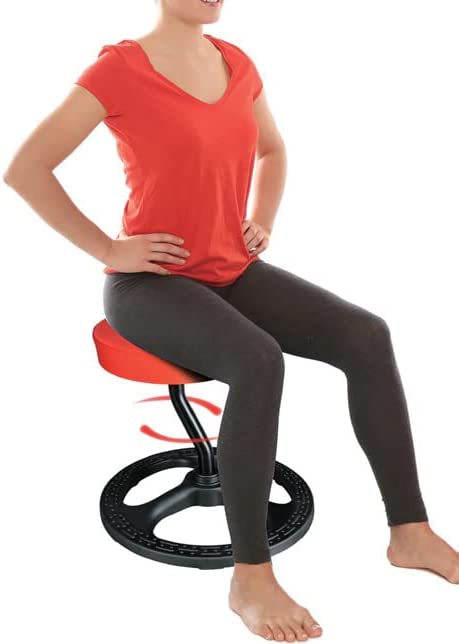 Fitness and Yoga Seat Stool Chair for Stability and Balance - Personal Hour for Yoga and Meditations 