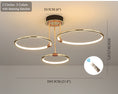 Load image into Gallery viewer, Simple New Design Aluminum LED Circle Ring Hanging Light - Zen environment lightings - Personal Hour for Yoga and Meditations 
