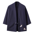 Load image into Gallery viewer, Meditation Clothes -  Men's Haori Cardigan Kimono Shirt Samurai Japanese Clothing Robes Loose Obi Male Yukata Jacket Streetwear Asian Clothes - Personal Hour for Yoga and Meditations 
