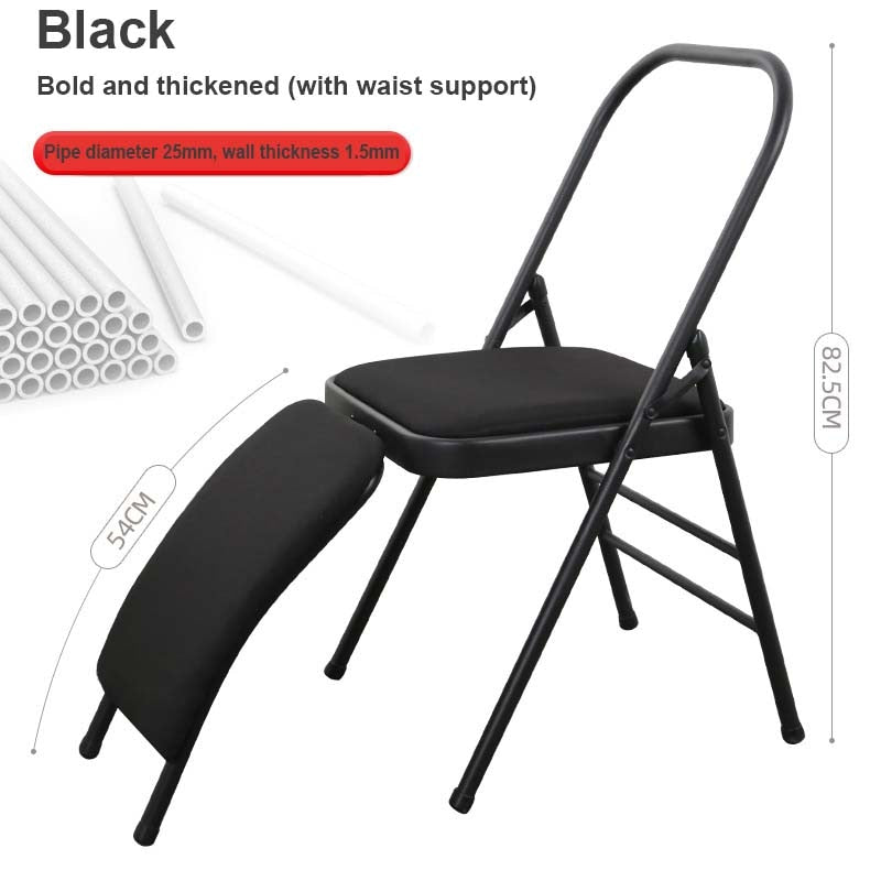 Bold and thicken Foldable Yoga Chair for all ages - Personal Hour for Yoga and Meditations 