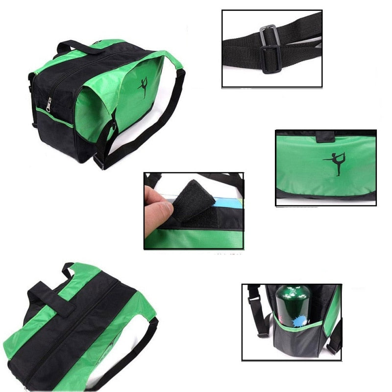 Yoga Bag Yoga Backpack Shoulder Gym Mat Sport Bag Yoga Pilates Mat Case Bag Carriers Waterproof Yoga Accessories - Personal Hour for Yoga and Meditations 