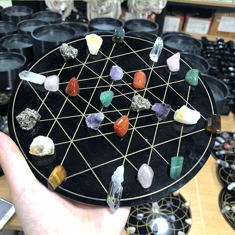 Zen Decor Ideas - Natural Crystal Chakela Raw Rough Gemstone - Meditation Gift