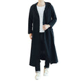 Load image into Gallery viewer, Meditation Robe - Men Long Casual Hooded Trench Coat Cardigan Jacket Outerwear - Personal Hour for Yoga and Meditations 
