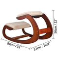 Load image into Gallery viewer, Ergonomic Kneeling Chair Stool with Thick Cushion - Personal Hour for Yoga and Meditations 
