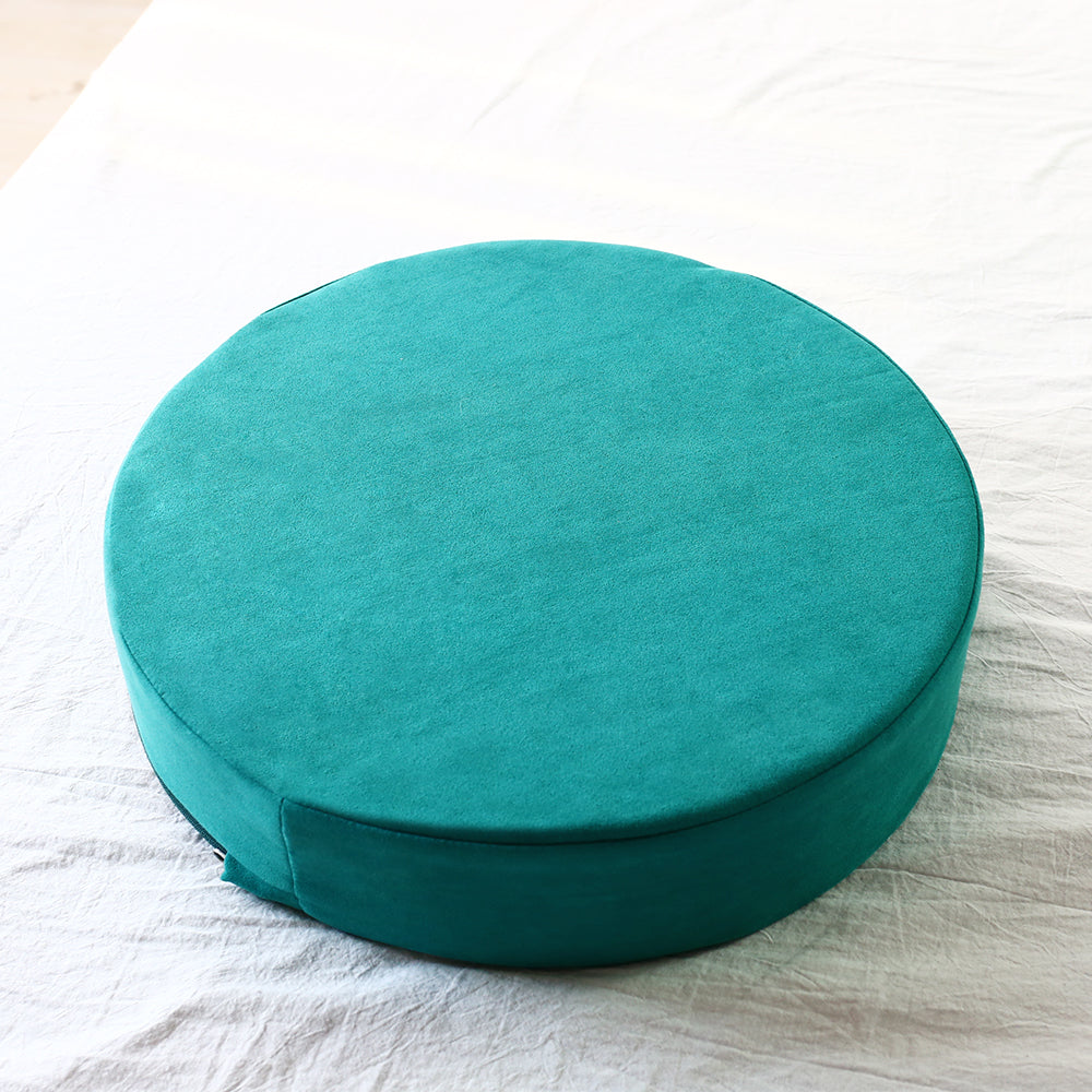 High Density Foam Release Stress Cozy Round Meditation Cushions - Personal Hour for Yoga and Meditations 