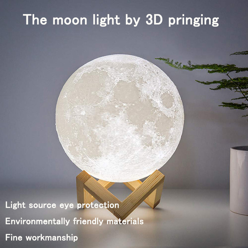 moon light lamp - zen decor ideas for kids