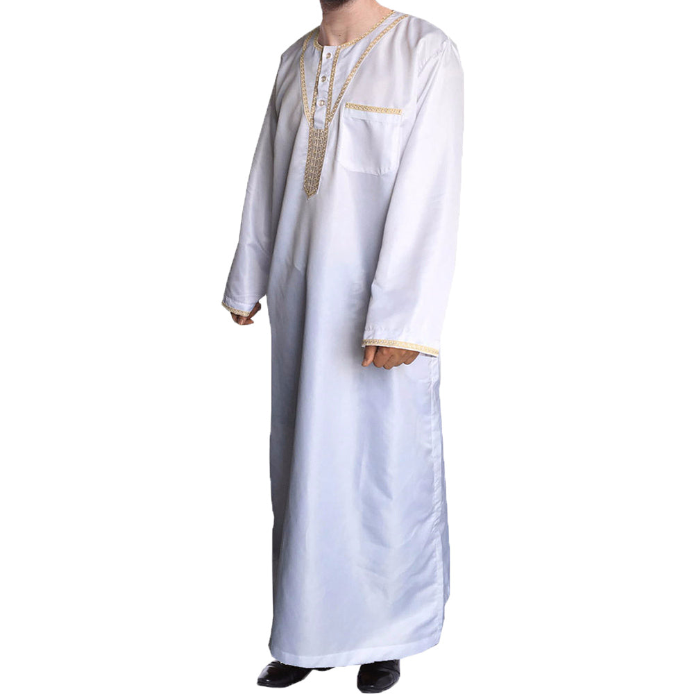 Meditation Long Dress For Men - Abaya - Personal Hour for Yoga and Meditations 