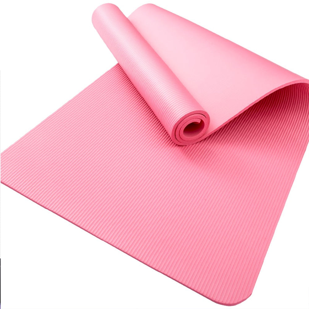 Large and Thick Yoga Mat - Non-Slip Yoga and Pilates Mat - Mat for pilates wall unit - Personal Hour for Yoga and Meditations 